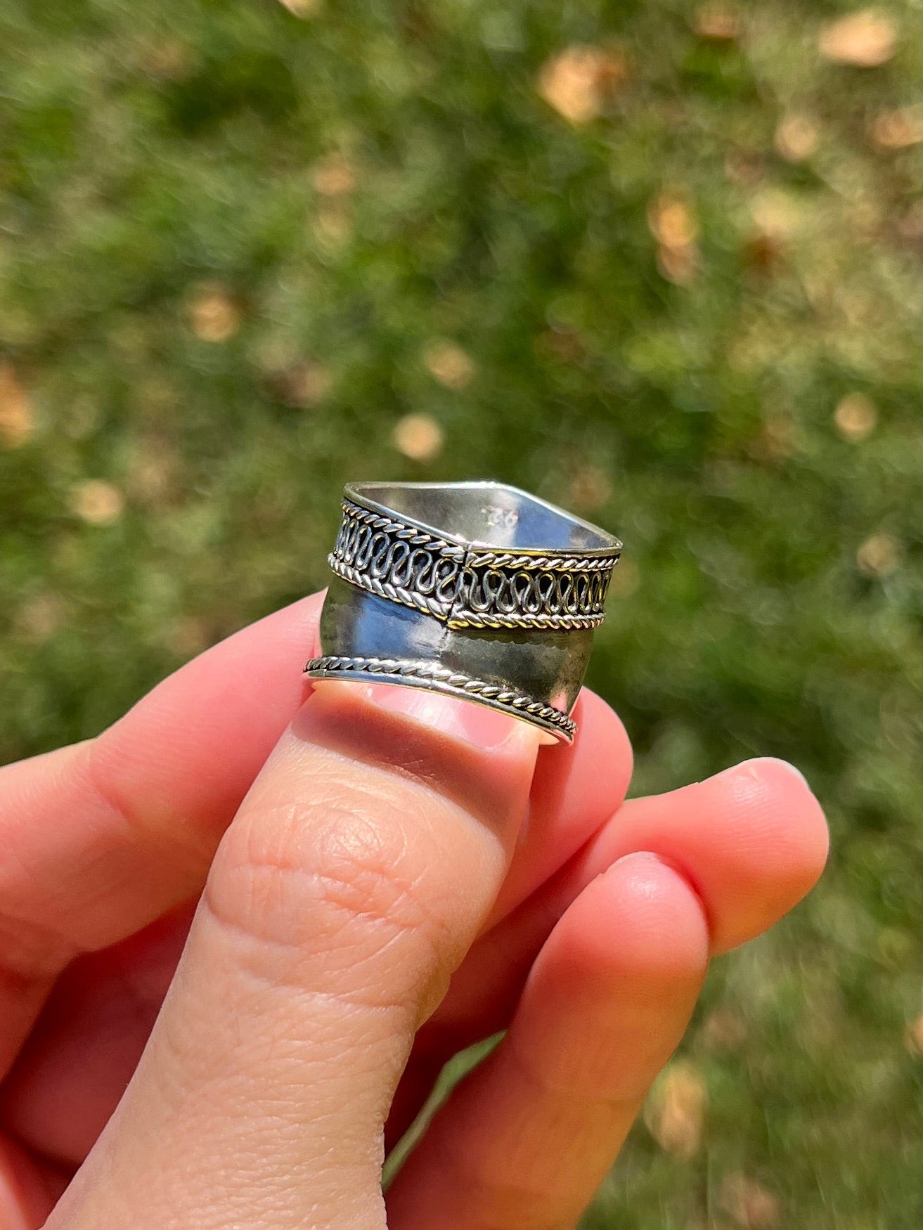 Oval Garnet Ring