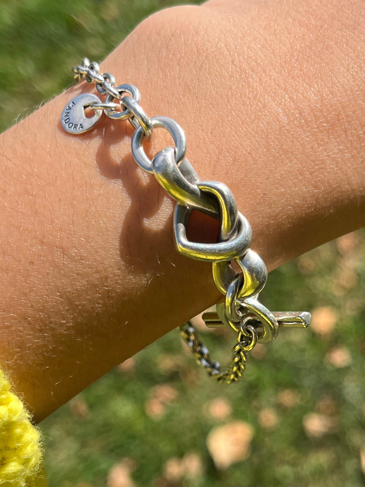 Pandora Silver Heart Bracelet