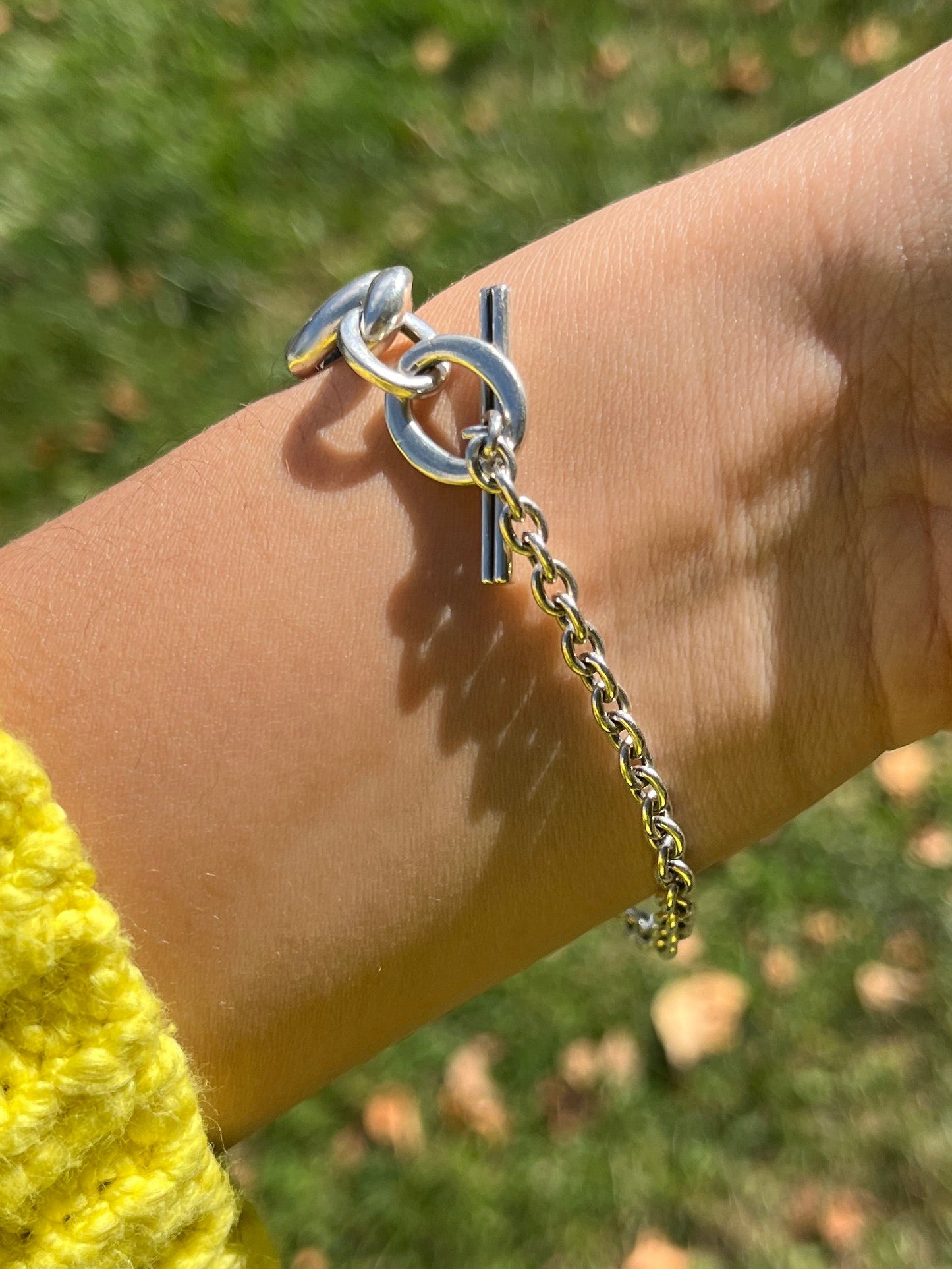 Pandora Silver Heart Bracelet