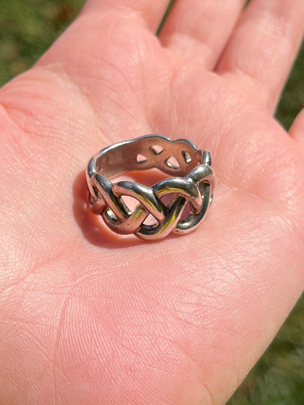 Free Form Silver Ring