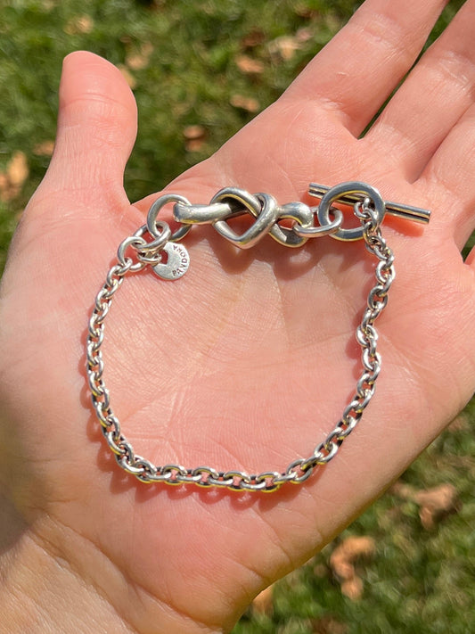 Pandora Silver Heart Bracelet