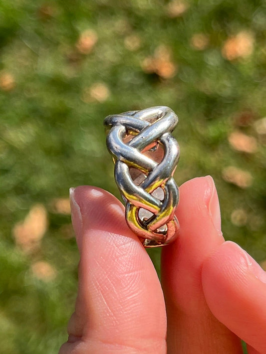 Free Form Silver Ring